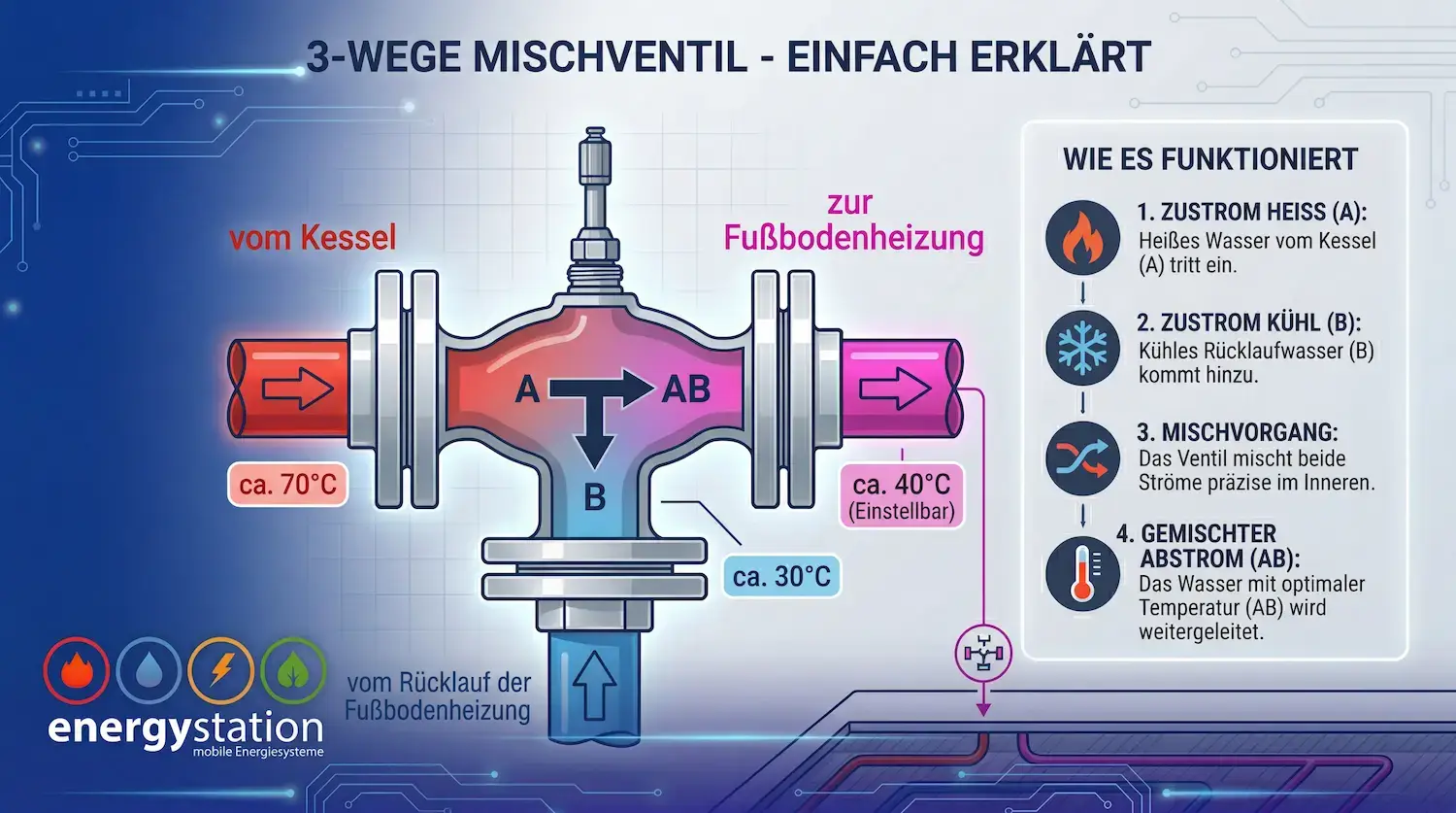 Du betrachtest gerade Experten-Tipps: Der gemischte Heizkreis – Warum Präzision bei mobilen Heizungen den Bau rettet