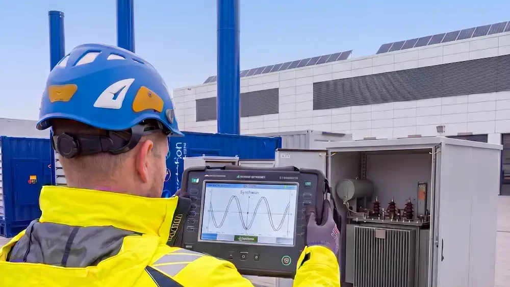 Diensleistunegen Power für mobile Mietstromanwendungen